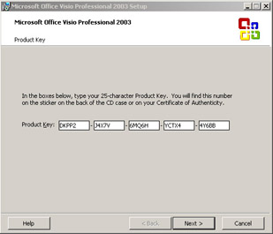 Office 2003 serial key